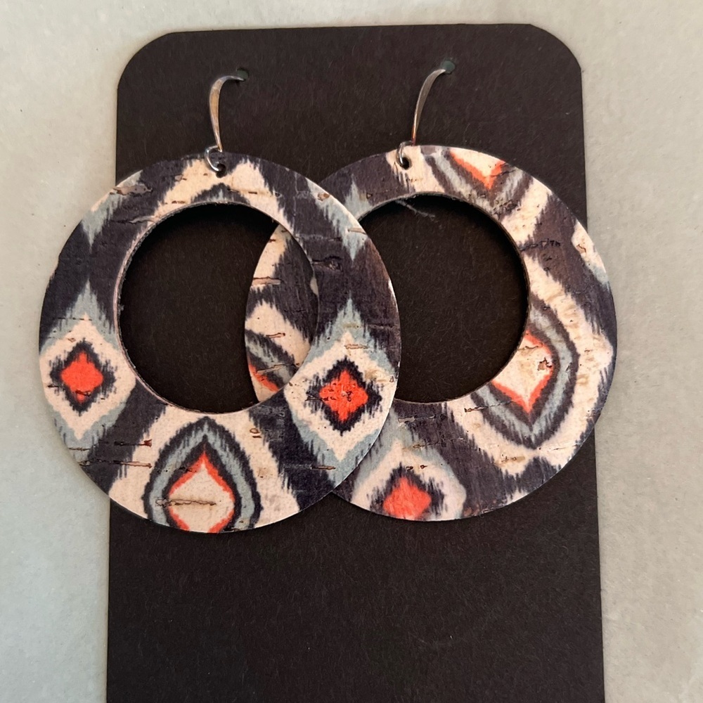 BRAND NEW Eleven10 Leather Earrings